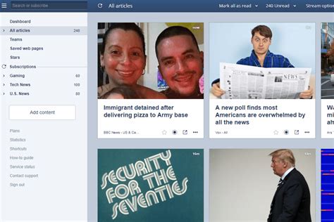 Without paying a cent, you can follow 150 feeds, and you can even search within your subscriptions. Top 6 Free Online RSS Readers