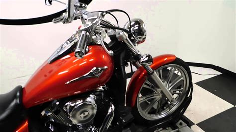 2009 Kawasaki Vulcan 900 Custom Orange Used Motorcycle For Sale