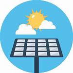 Solar Icon Industry Panel Icons Energy Gambar