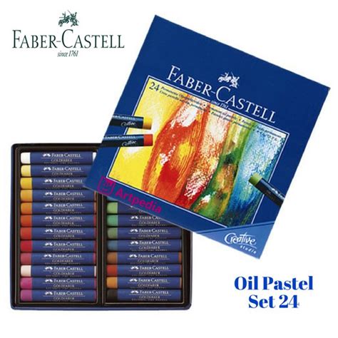 Jual Faber Castell Oil Pastel 24 Warna Crayon Oil Pastels