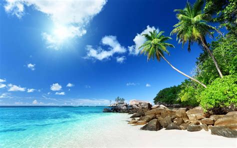 Paradise Beach Macbook Air Wallpaper Download Allmacwallpaper