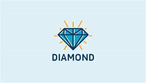 Free 5 Diamond Logo Designs In Psd Ai Vector Eps