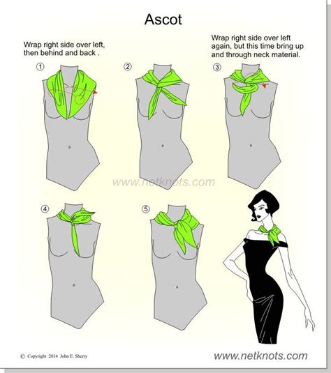 How To Tie A Ascot Tie Scarf Diy Fashion Ideias Fashion Autumn