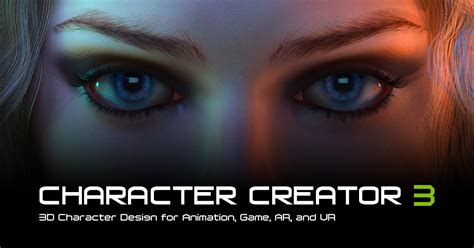 Character Creator 3d Charakter Erstellen Pipeline Für Animation