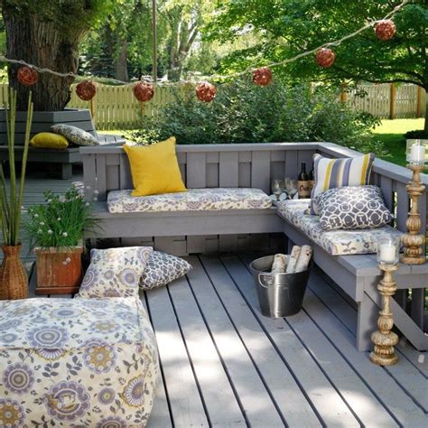 Back Deck Ideas On A Budget At The Everyday Home Back Deck Decorating