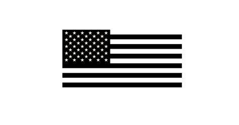 Distressed American Flag Clipart Black And White Png Clipground