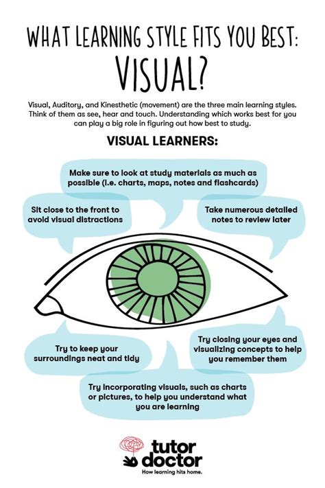 What Learning Style Fits You Best Visual Learner Tips Kinesthetic