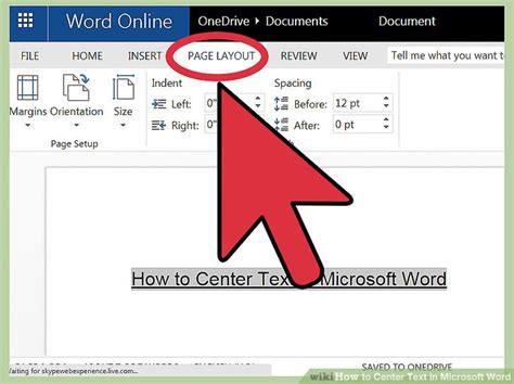 How To Center Text In Microsoft Word 10 Steps With Pictures Wiki