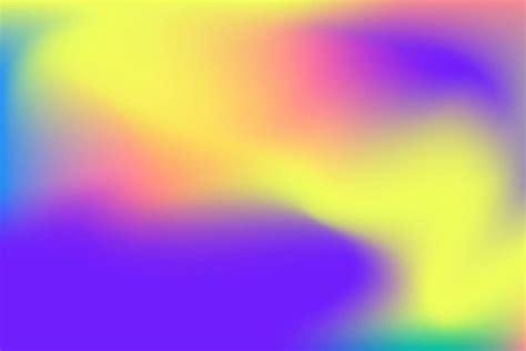 Beautiful Simple Vector Blue Purple Pink Yellow Gradient Vibrant