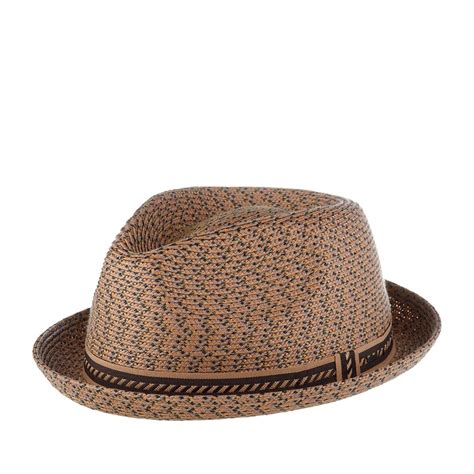 Шляпа хомбург Bailey 81690 Mannes коричневый купить за 5990 Rub в