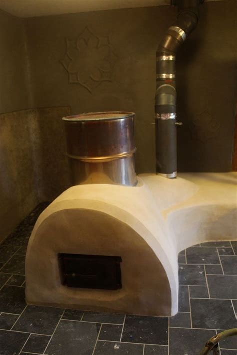 Rocket Mass Heater Rmh Casas Naturales Chimeneas Casa De Barro
