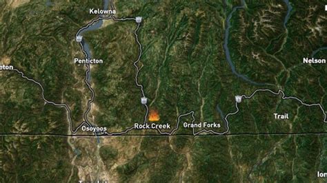 Bcs Rock Creek Fire Appears To Be Human Caused British Columbia