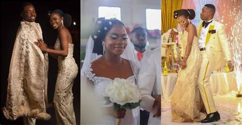 Beautiful Photos Of Ghanaian Military Couple In Their Perfect Wedding Attires Break The