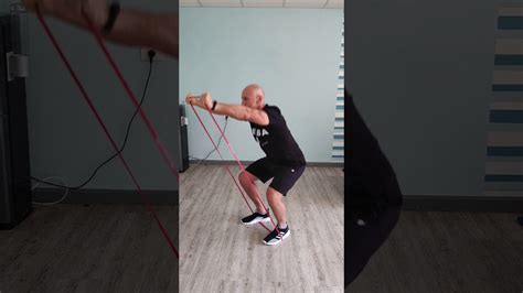 Great savings & free delivery / collection on many items. Squat with a resistance band - YouTube