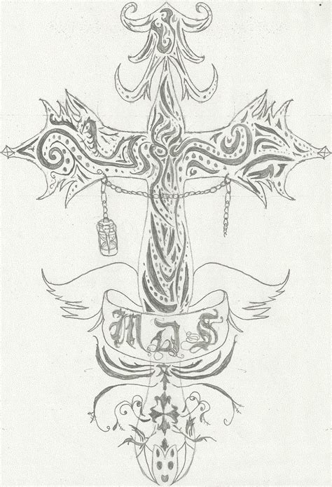 When picking a symbol, remember that it should represent both of you. Tribal Cross Tattoo (4 a Friend) - ZutaraDragon's story's ...