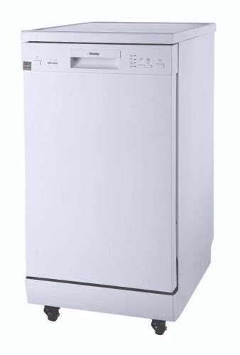 Danby Ddw1805ewp Danby 18 Portable Dishwasher Albo Appliance In