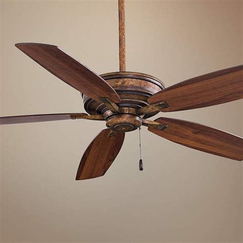 Usually to change the speed you pull the chain.on the ones with light kits there may be two chains. 52" Minka Aire Kafe Vineyard Patina Ceiling Fan - #X0582 ...
