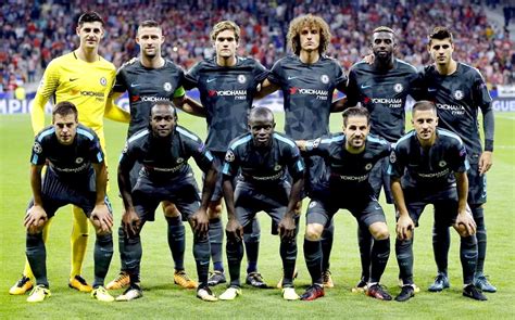 Equipos De FÚtbol Chelsea Contra Atlético De Madrid 27092017 Liga De