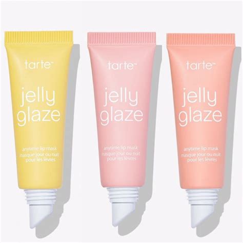 Tarte Jelly Glaze Anytime Lip Mask 3 New Glossy Lip Masks