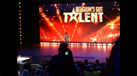 BELGIUM GOT TALENT 2013 Live Opnames 26 JUNE 2013 3D YouTube