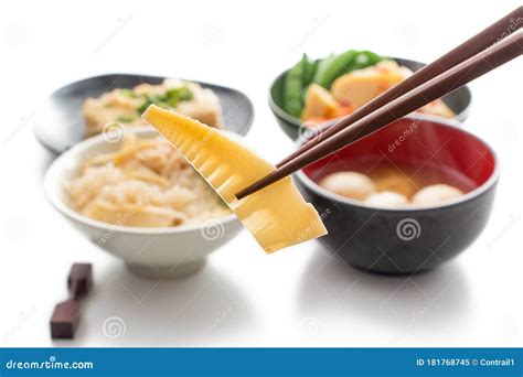 Takenoko Gohan Stock Image Image Of Food Veganism