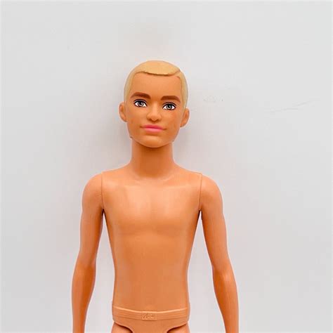 Barbie Fashionistas Ken Doll Blonde Molded Hair Nude Mattel My Xxx