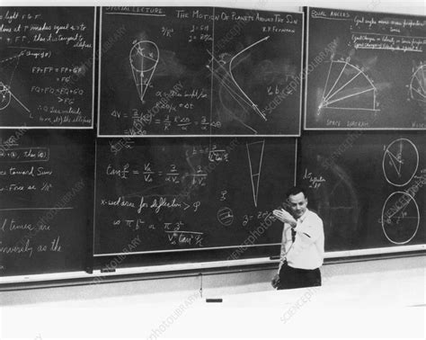 Richard Feynman, theoretical physicist - Stock Image ...