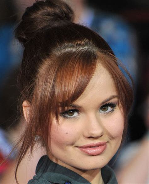 Debby Ryan Top Knot Prom Casual Formal Uk