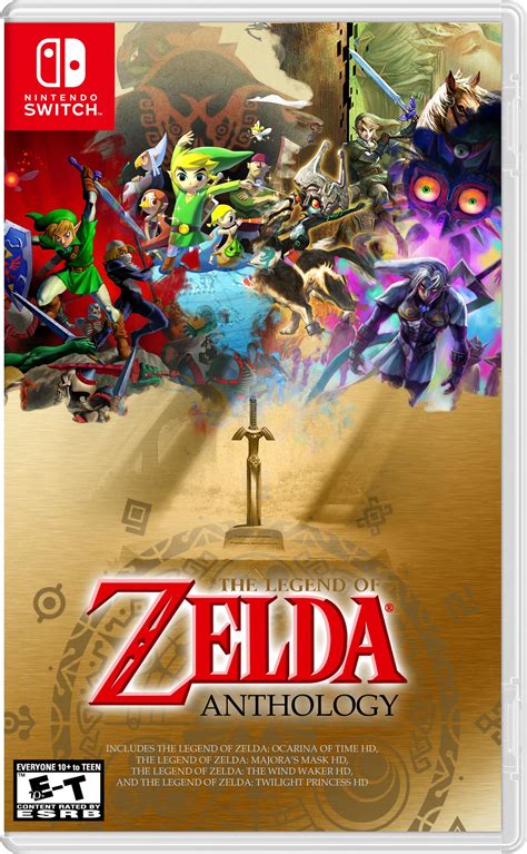 Since the initial release of the legend of zelda on the nintendo entertainment system in 1986, there has been a slew of titles released in the legend of zelda series. Fan Creates Zelda HD Collection Box Art for the Switch ...