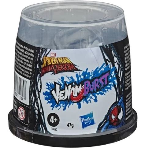 Marvel Venom Burst Slime Spider Man Maximum Venom Mercado Libre