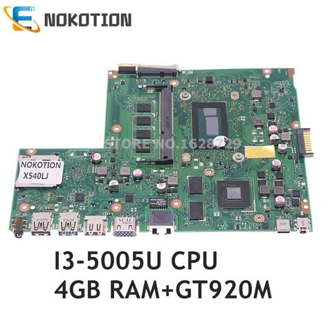 Nokotion X540lj Main Board For Asus X540l F540la X540la Laptop
