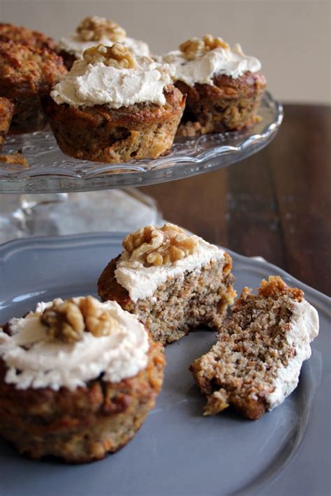 Treat yourself to these low carb desserts on special occasions; Healthy Carrot Cake Muffins - Sugar Free Londoner