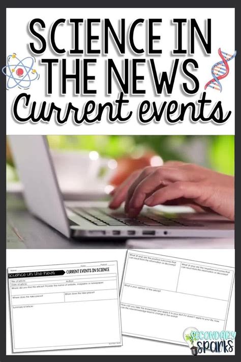 Science Current Events Article Activity Distance Learning Video
