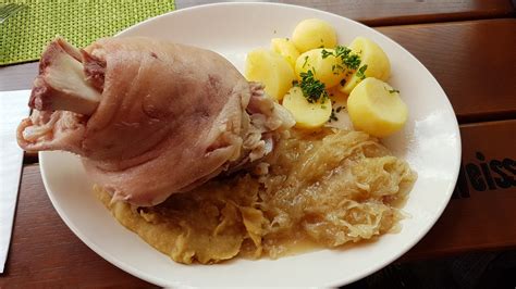 Eisbein Essen Gastst Tte Pamer Kneipe Wirtshaus Biergarten