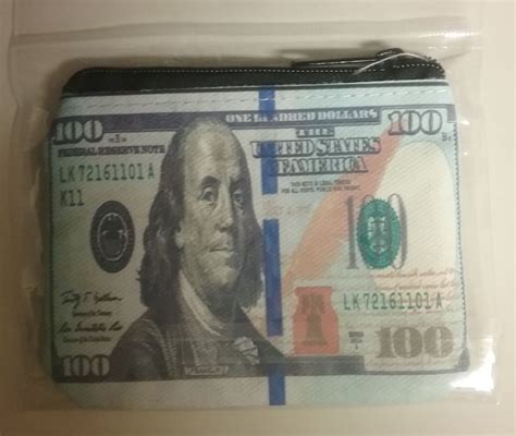 I rounded up 31 items that are sure to delight, and truth be told, even if you aren't looking to give one of these to someone you know, there is a good chance you will want something on the list. US $100 Dollar Bill Zip Coin Change Purse - Great ...
