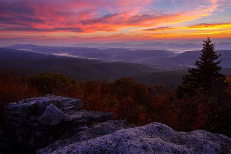 Sunrise At Dolly Sods In West Virginia Photograph By Jetson Nguyen