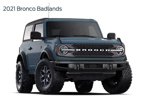 The 2021 Ford Bronco Has Arrived Heres How To Figure Out Which
