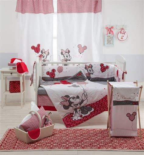 Shop today to find kids' bedding sets at incredible prices. Red Minnie Mouse | Minnie mouse crib set, Crib bedding ...