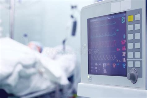 Critical Patient In The Icu Stock Image Image Of Lifestyles