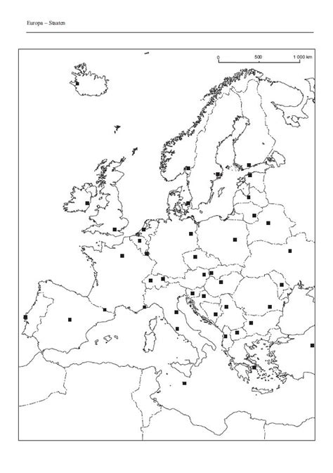 Europa karte ausdrucken pdf : Stumme Karte Europa Zum Ausdrucken