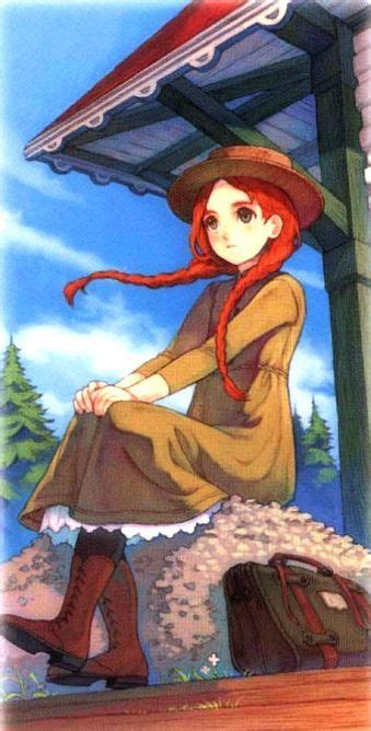 Anne Of Green Gables Anime Series Anna Dai Capelli Rossi Cartoni Animati Arte Del Personaggio