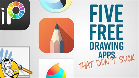 5 Free And Really Good Drawing And Painting Apps Youtube