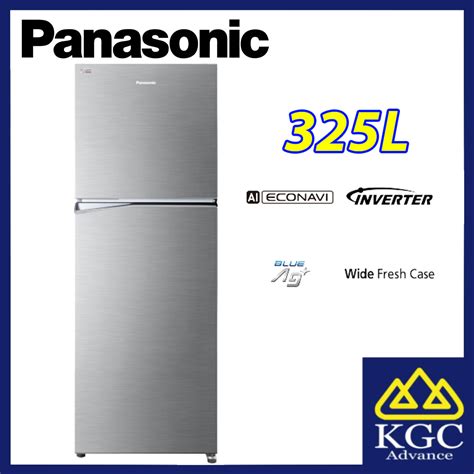 Panasonic 325l Fridge Nr Tv341bpsm Nr Tv341bpkm Inverter Energy