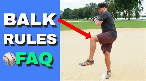 Baseball Balk Rules Faq For Umpires Coaches And Players Youtube