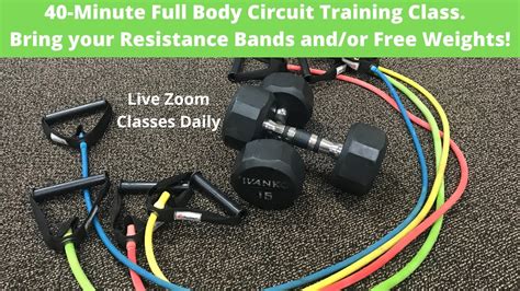 45 Minute Circuit Training Class Youtube