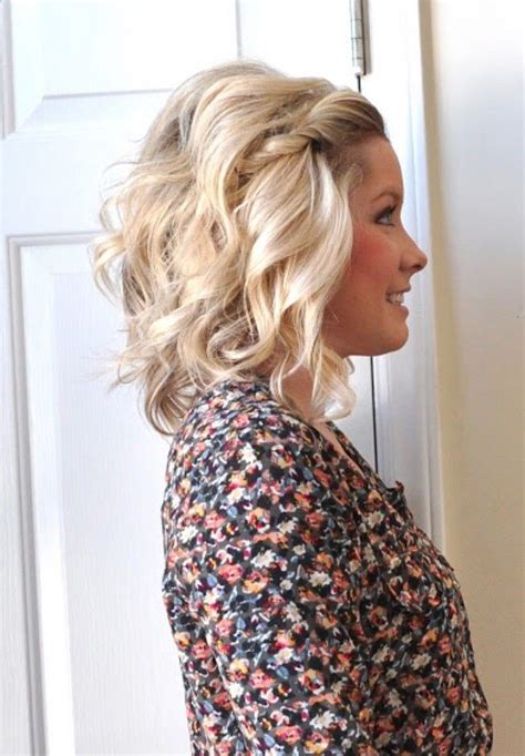 Incredible Curly Hairstyles Pulled Back Ideas Youhairinfo