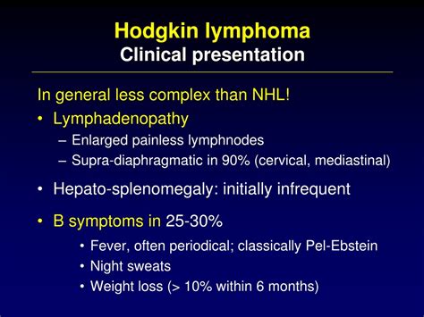 Ppt Hodgkin Lymphoma Powerpoint Presentation Free Download Id384091