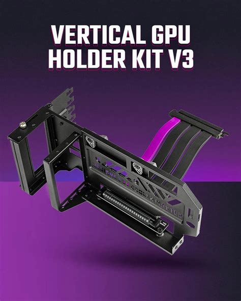 Dựng Vga Cooler Master Vertical Gpu Holder Kit Ver 3 Pci 40 165mm