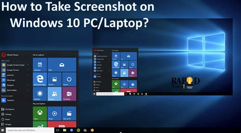 How To Take Screenshot On Windows 10 Pclaptop The Easiest Methods