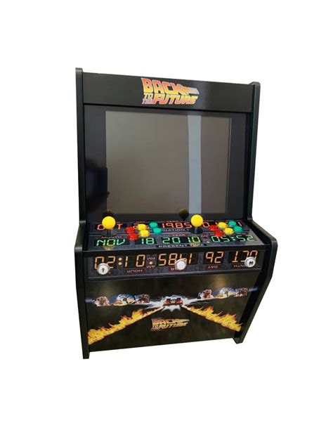 máquina arcade pared regreso al futuro oferta máquinas recreativas